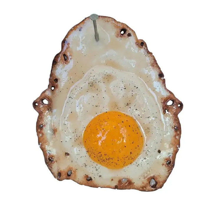 Crispy Fried Egg Wall Sculpture | Bowlift