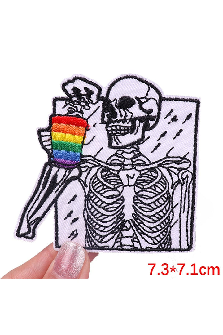 Punk Embroidery Patch Set | Bowlift