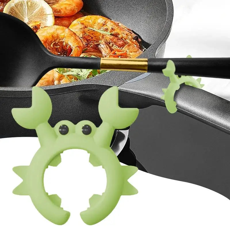 BowLift | Cute Crab Spoon Rest Holder