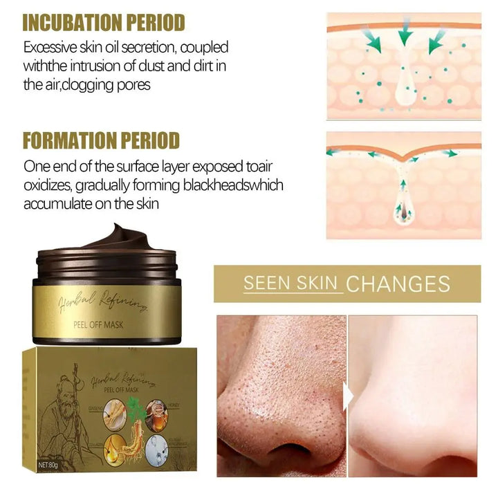 BowLift | Black Tea Facial Peel off Mask