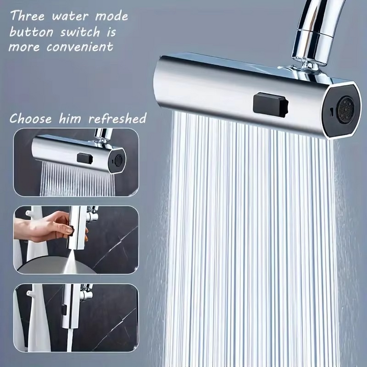 BowLift | Versatile Splash-Proof Faucet Adapter for Kitchen and Bathroom Sinks