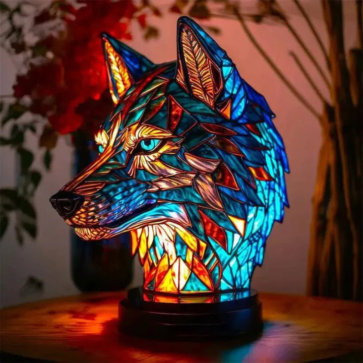 BowLift | MosaicCritter - 3D animal lamp - Multicolor tears - Retro design