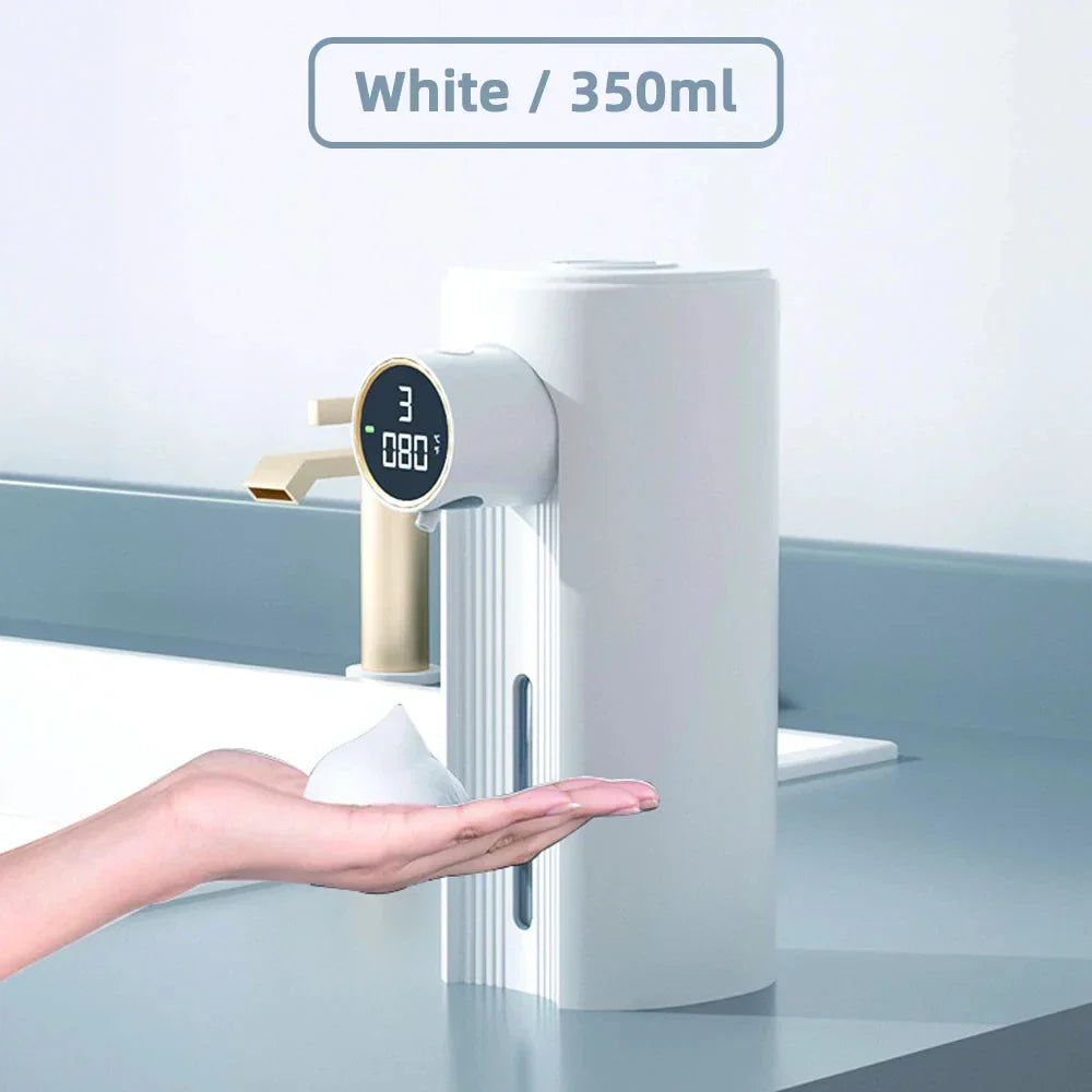 BowLift | LED Display Motion Sensor Automatic Soap Foam Dispenser
