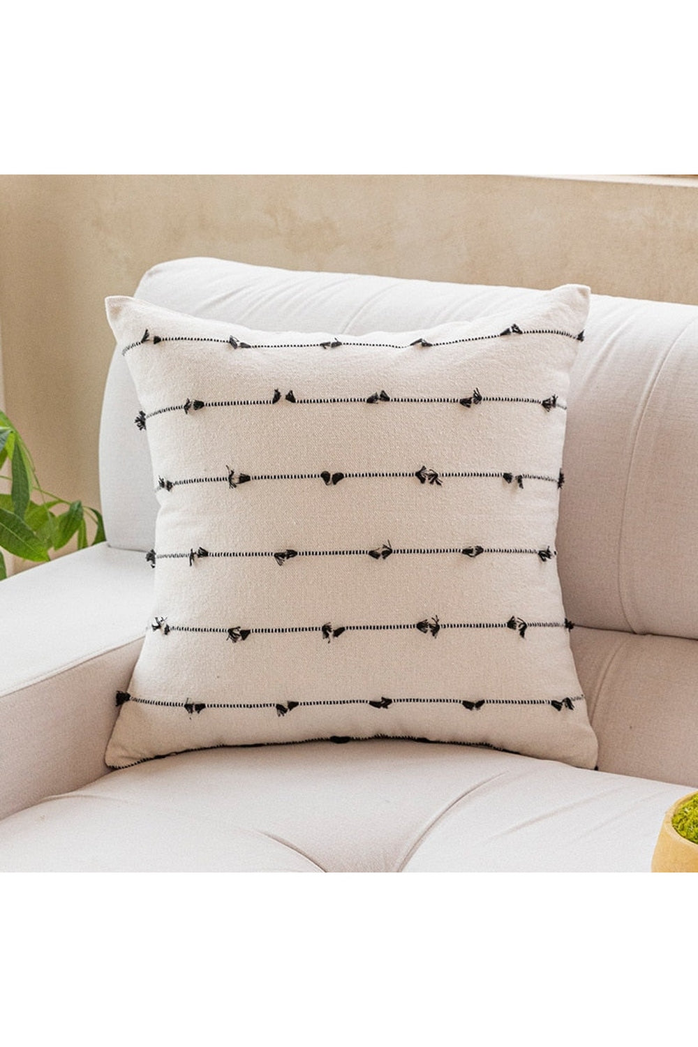 Jacquard Cotton Cushion | Bowlift