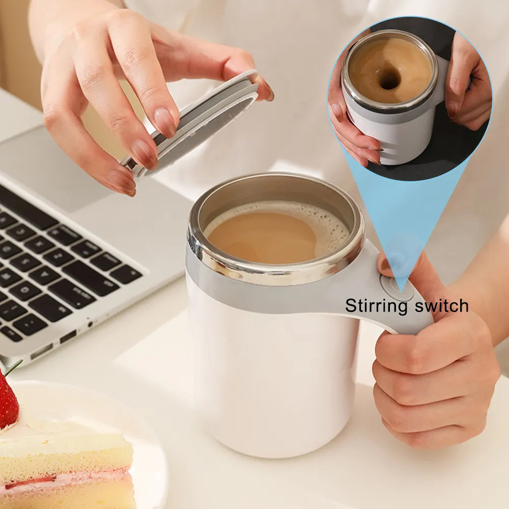 BowLift | Rechargeable self-stirring mug