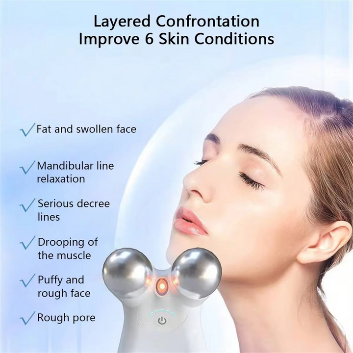 BowLift | Dual-Head RF & EMS Microcurrent Facial Rejuvenation Device