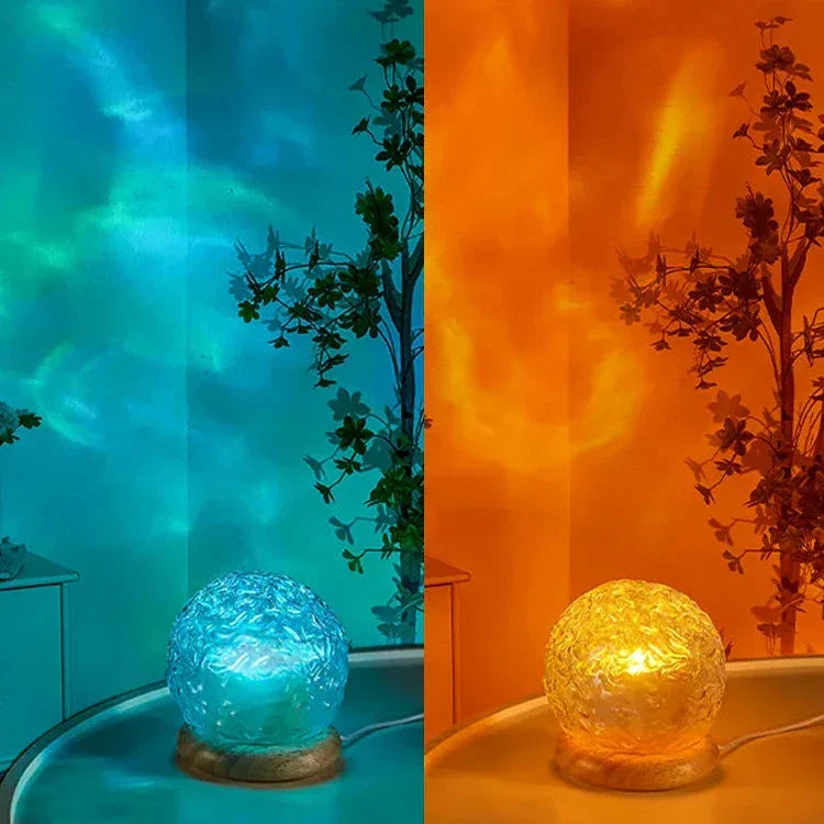 BowLift | Unique Wave Effect Table Lamp for Relaxation