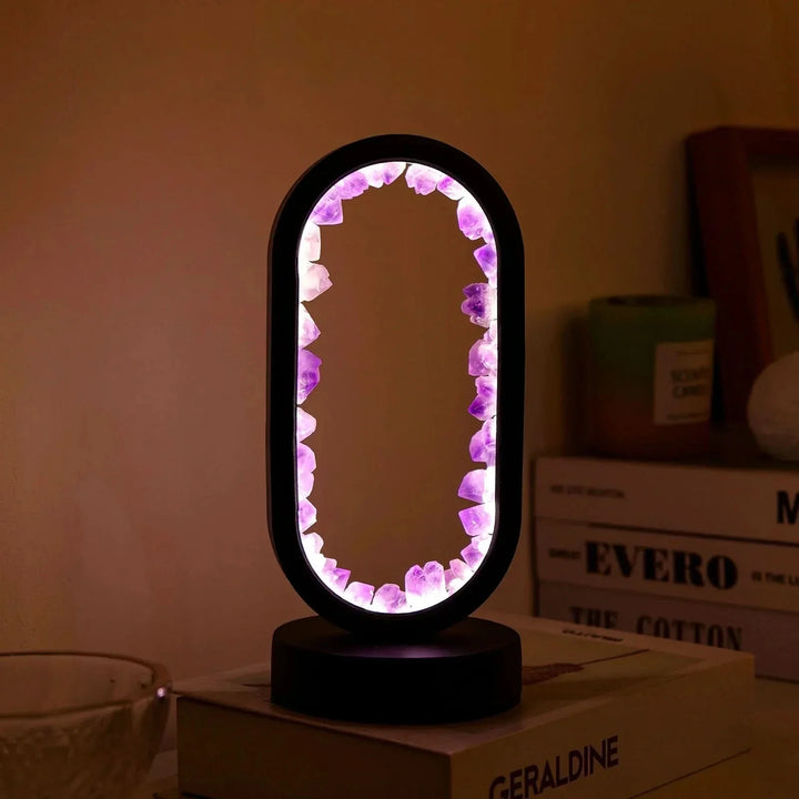 BowLift | Natural Amethyst Crystal Lamp for Relaxation