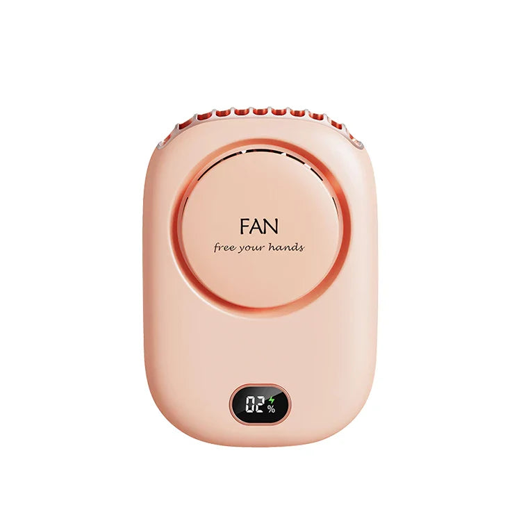 BowLift | VENTIWISE Mini Fan | 3-Speed Turbo | LED Display & Battery 2000 mAh | Compact & Rechargeable