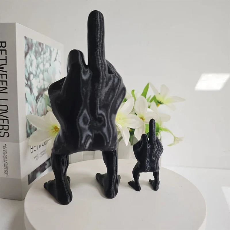 BowLift | 3D Printed Middle Finger Funny Decor