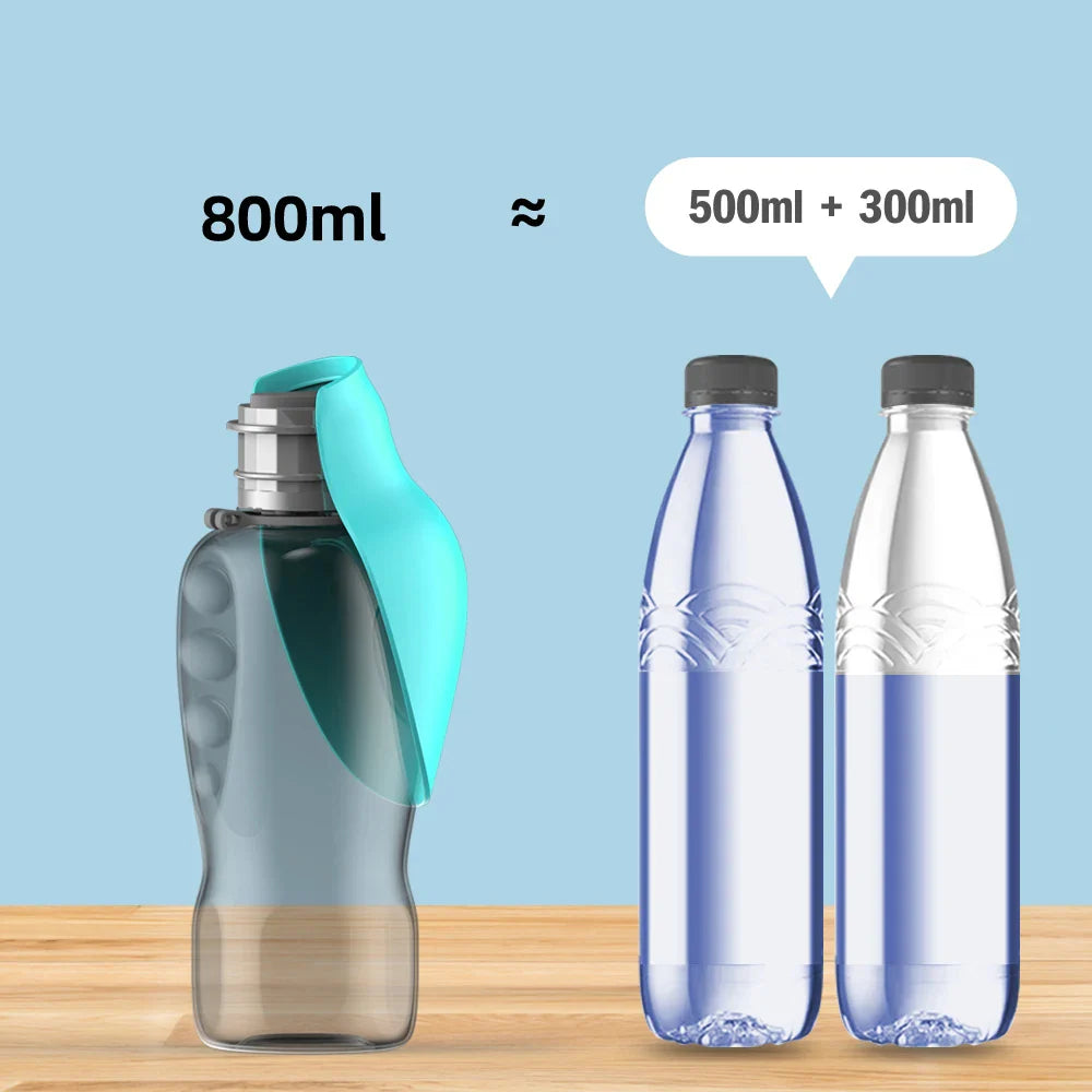 Outdoor water bottle for dogs leak-proof Bowlift