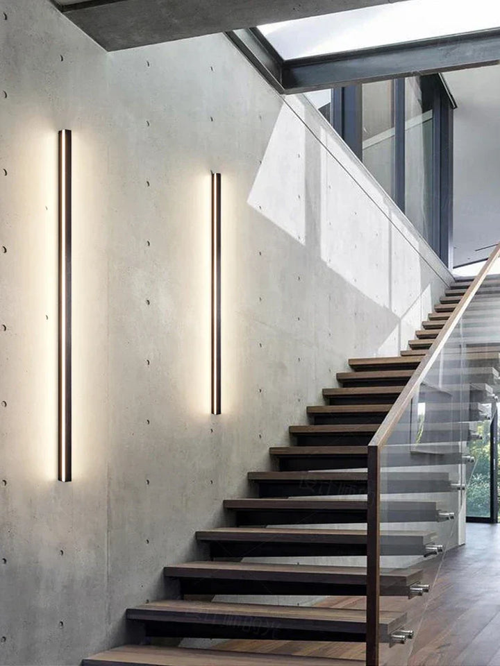 Modern Outdoor Lamp in Black Bowlift