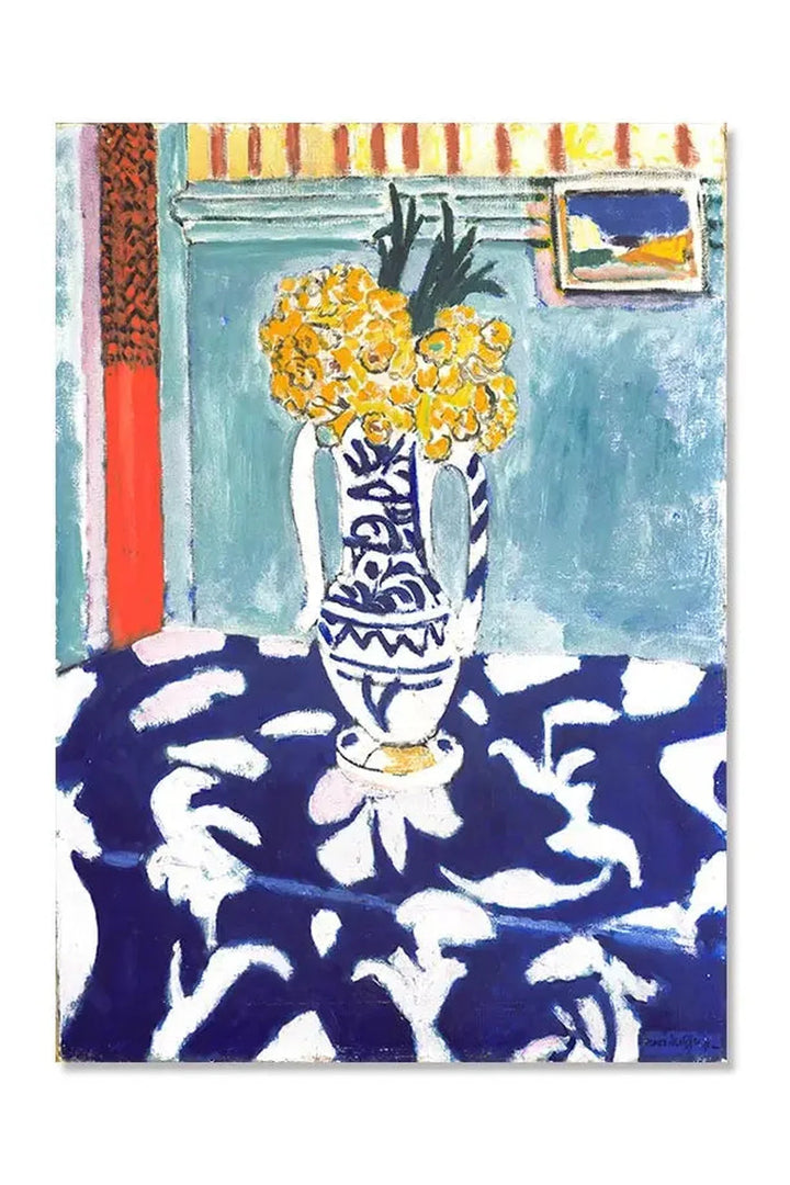 Aesthetic Matisse Retro Canvas Poster | Bowlift