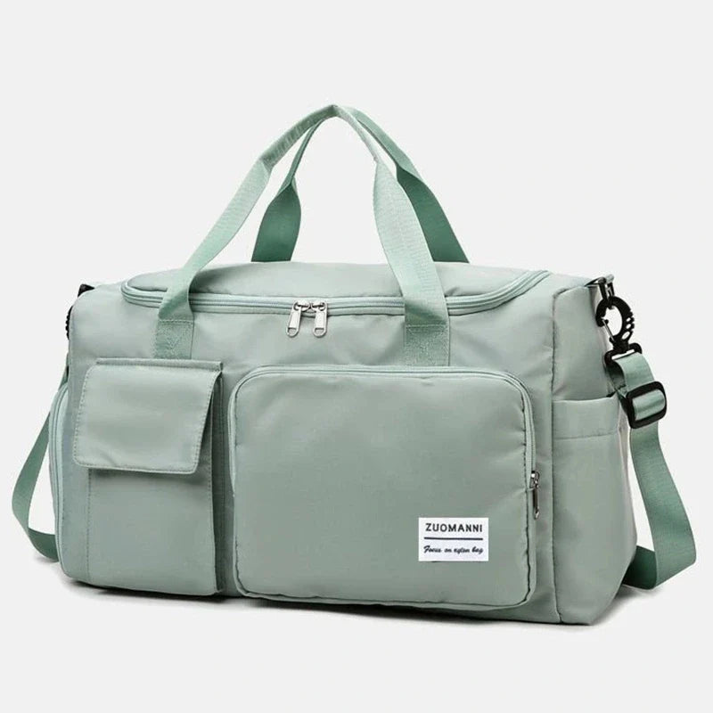 BowLift | Viontera Travel Bag Women | 35L Weekender with Shoe Compartment | Water Resistant & Flight Approved | Sport & Fitness Bag