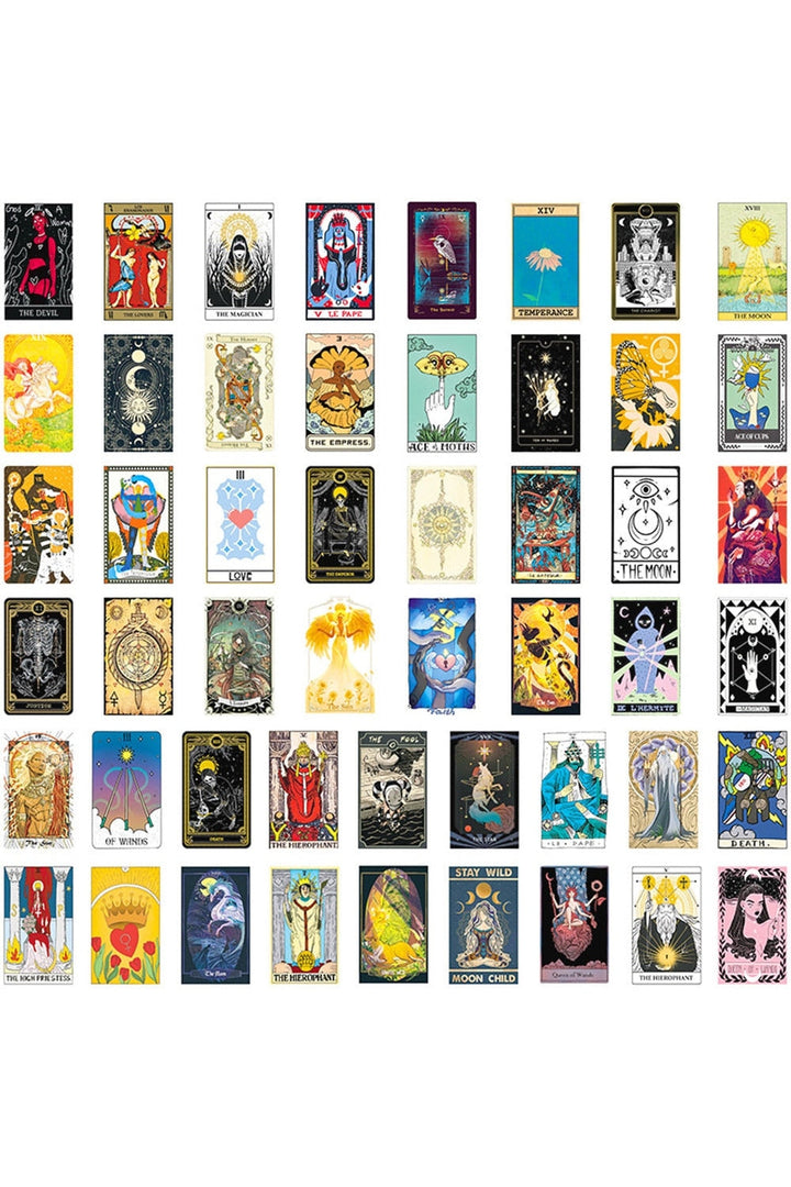 Tarot card sticker pack | Bowlift