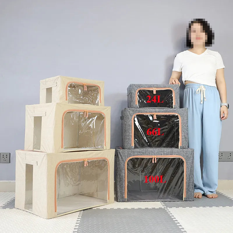 FoldaBowlifte Storage Space-Saving Large Organizer Box | Bowlift