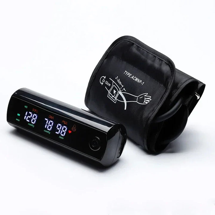 BowLift | VitalScan Rechargeable LCD Arm Blood Pressure Monitor with Voice Function