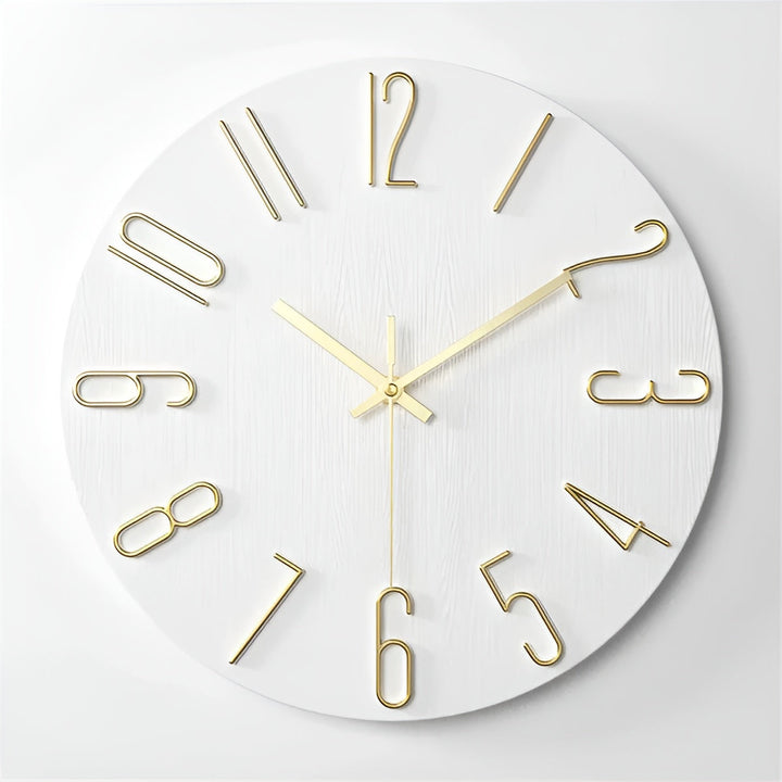 3D Wall Clock – Modern and Elegant | Decorative Wall Clock for Living Room and Office | Bowlift