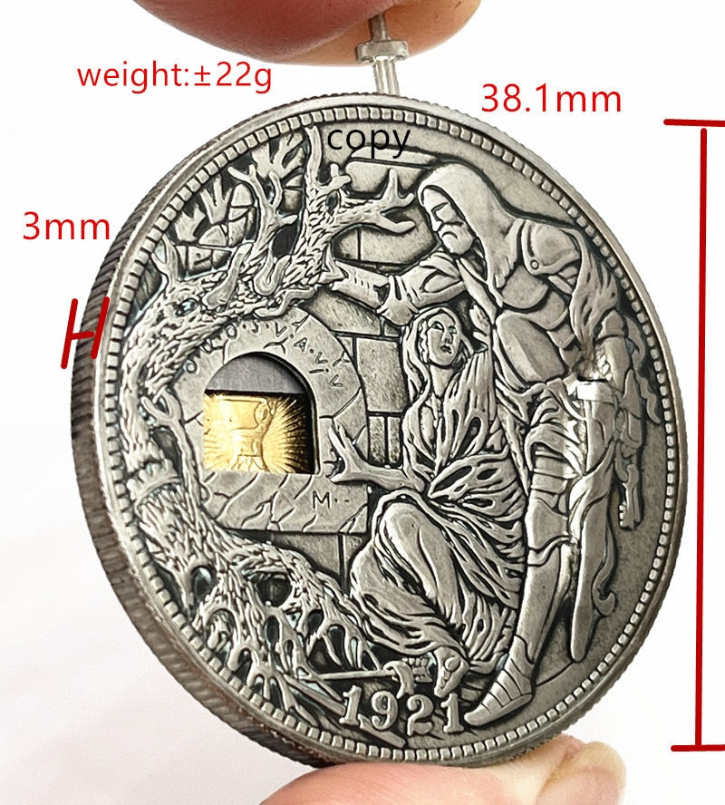 BowLift | Handmade Secret Mystic Mechanic Collectible Nickel