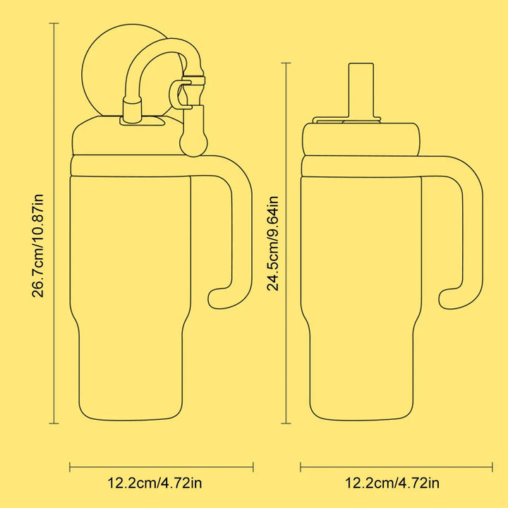 BowLift | Whale Fountain Water Bottle