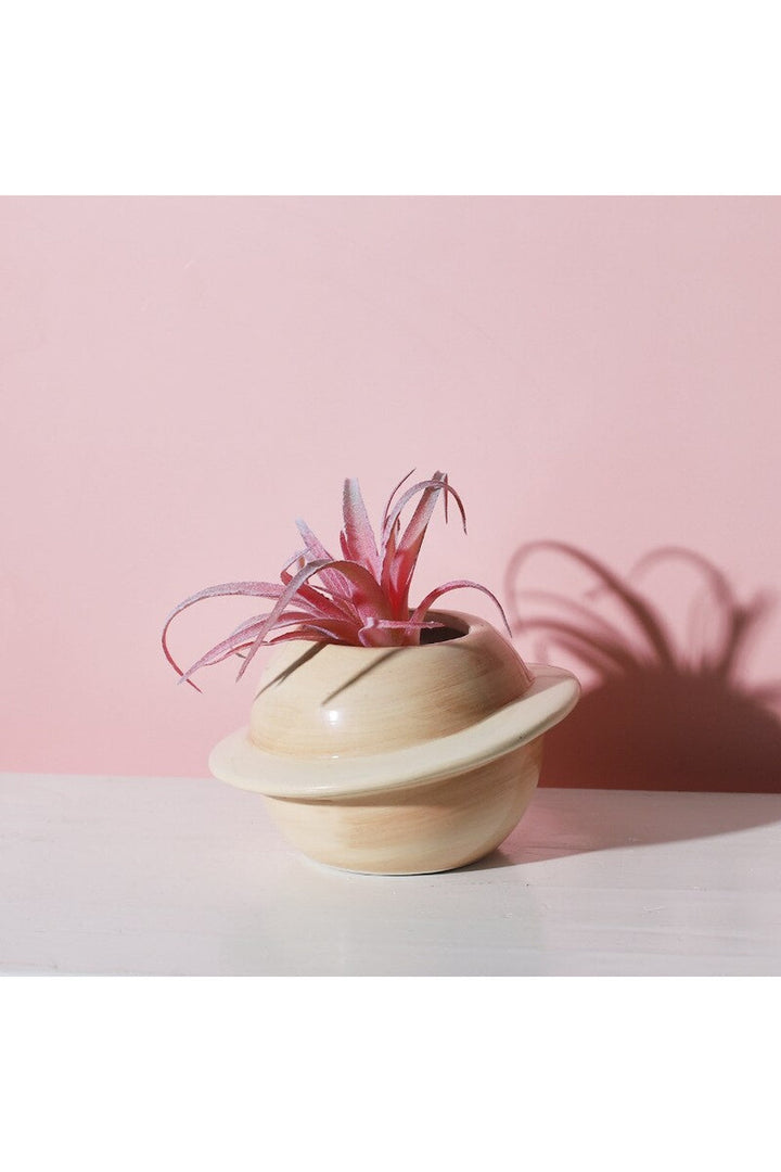 Motif ceramic pot for succulents | Bowlift