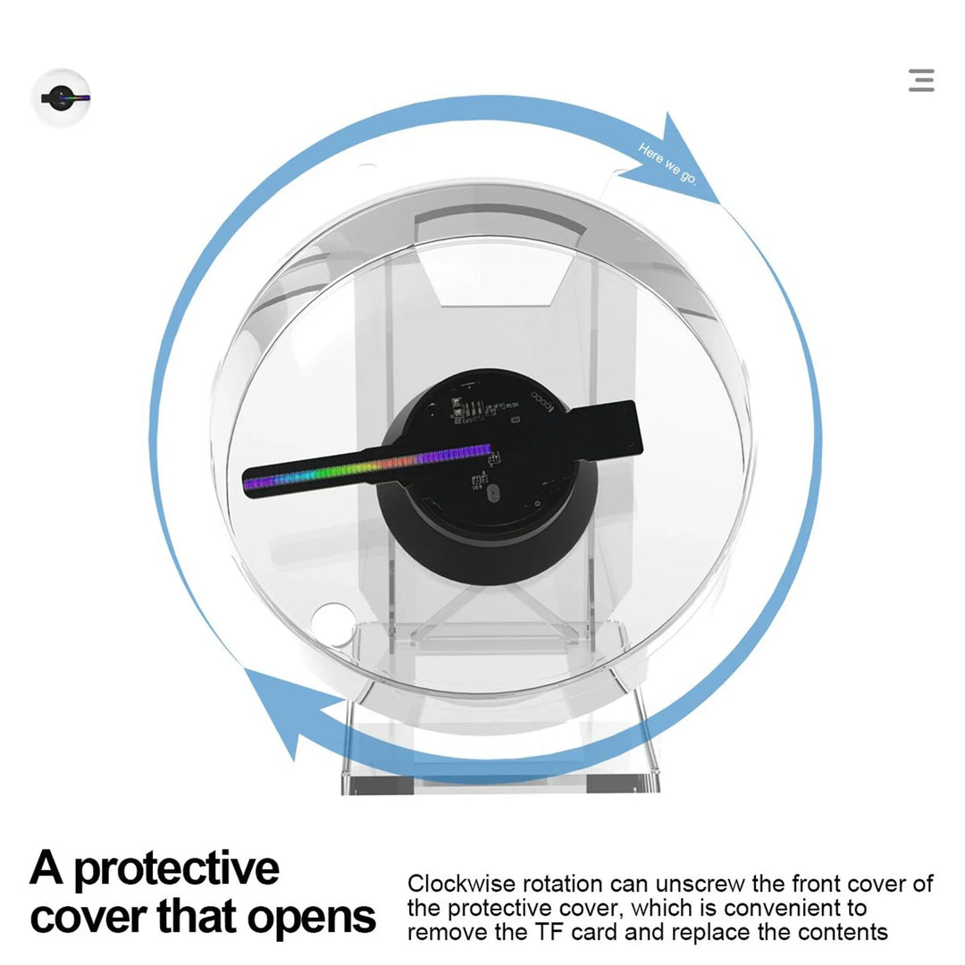 BowLift | Mini 3D Holographic Projector