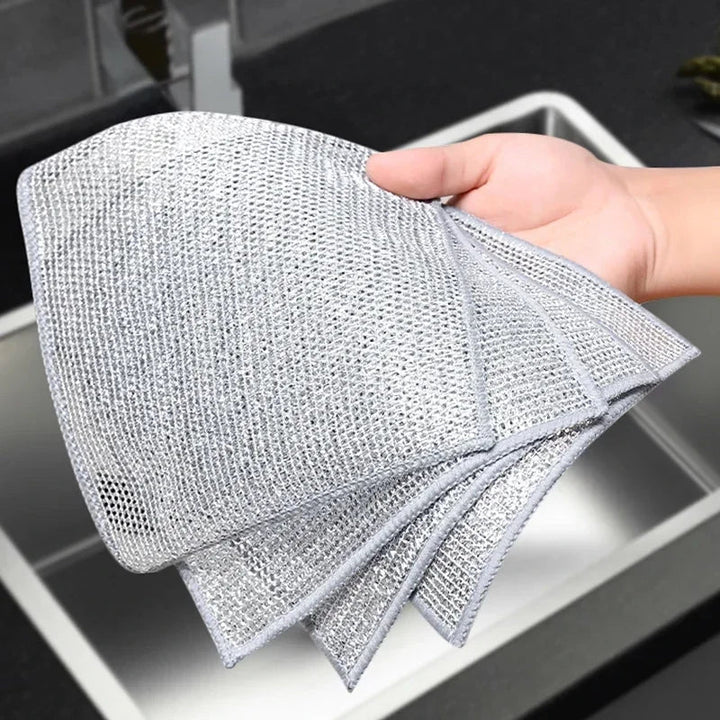 Metal scouring cloth – Double-sided for kitchen | Bowlift