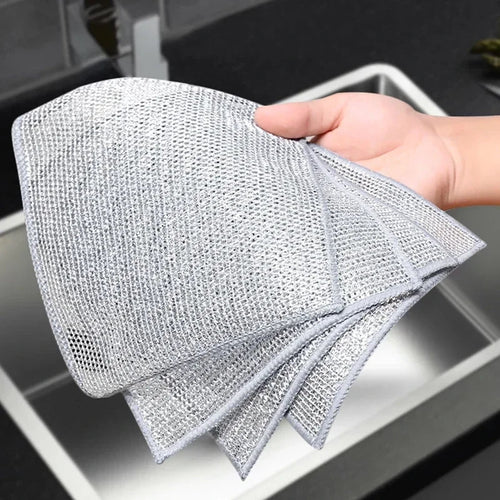 Metal scouring cloth – Double-sided for kitchen | Bowlift
