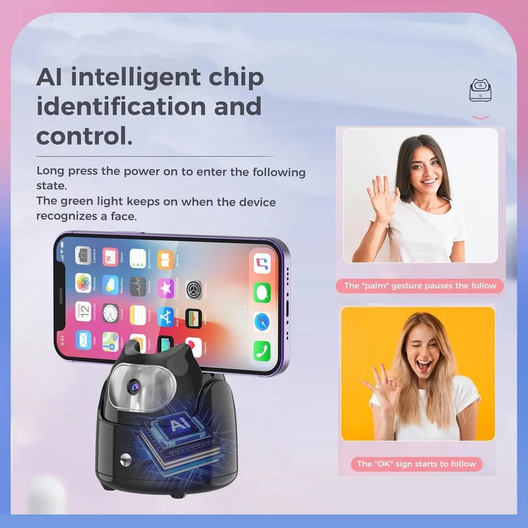 BowLift | Smart Auto Face Tracking Phone Holder