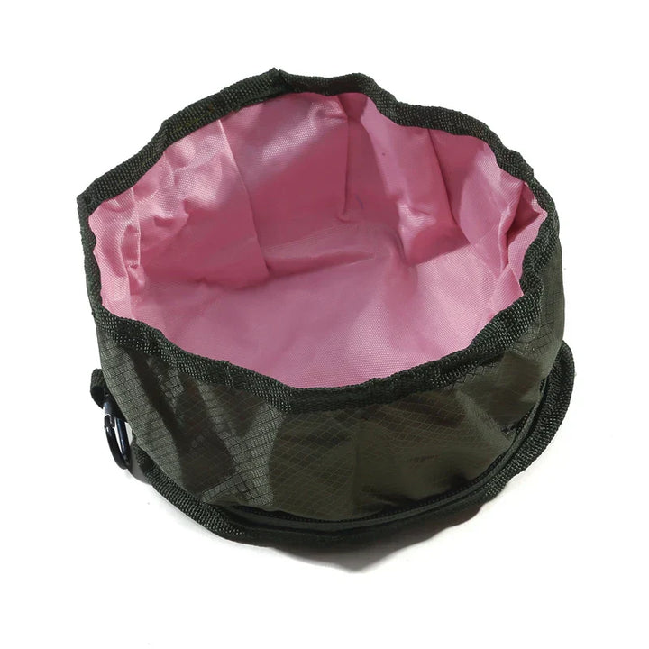 BowLift | Collapsible Bowl Nomadoo FoldBowl | Portable Feeding & Water Bowl for Dogs & Cats | Outdoor Travel Bowl made of Oxford fabric | Ø 19 cm