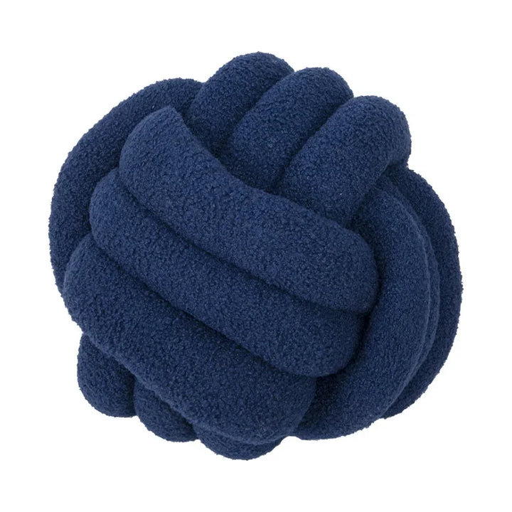 Boucle Rope Knot Ball Cushion | Bowlift