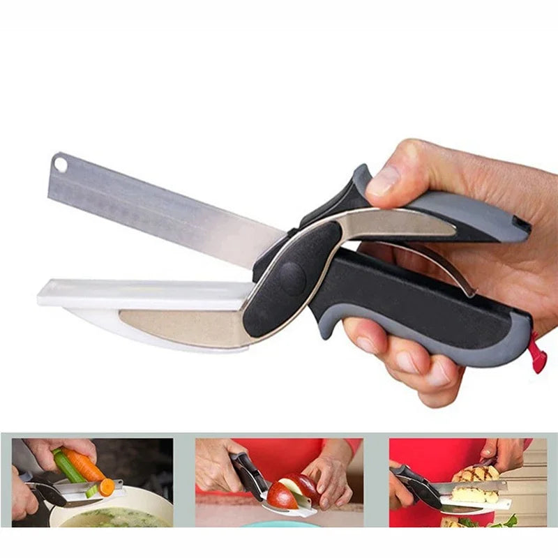 BowLift | 2 in 1 Scissors with Cutting Board