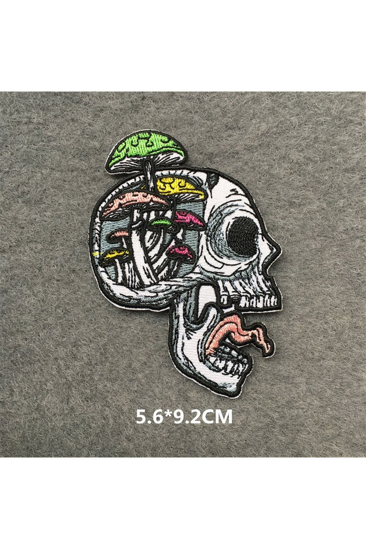 Punk embroidered patch set | Bowlift