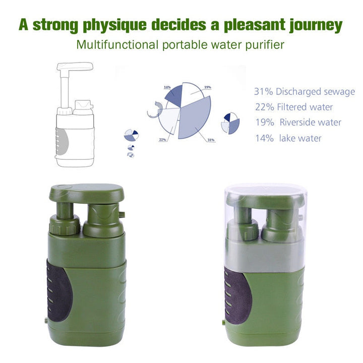 BowLift | Outdoor Water Filter Camping Survival Tool
