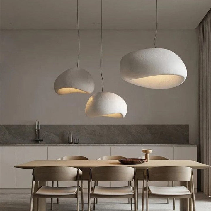BowLift | Japanese Wabi-Sabi Modern Minimalist Dining Room Chandelier Living Room & Bedroom Bar Hanging Decoration Lamp