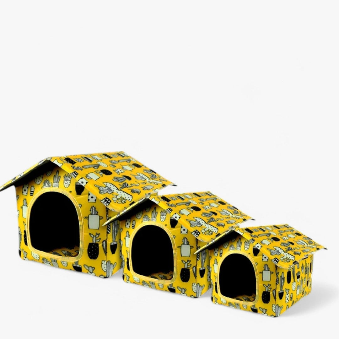 Weatherproof Animal House "CozyNest" for Cats and Small Dogs | Bowlift