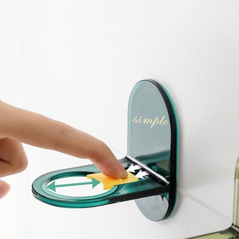 Minimal Self-Adhesive Bathroom Bottle Holder | Bowlift