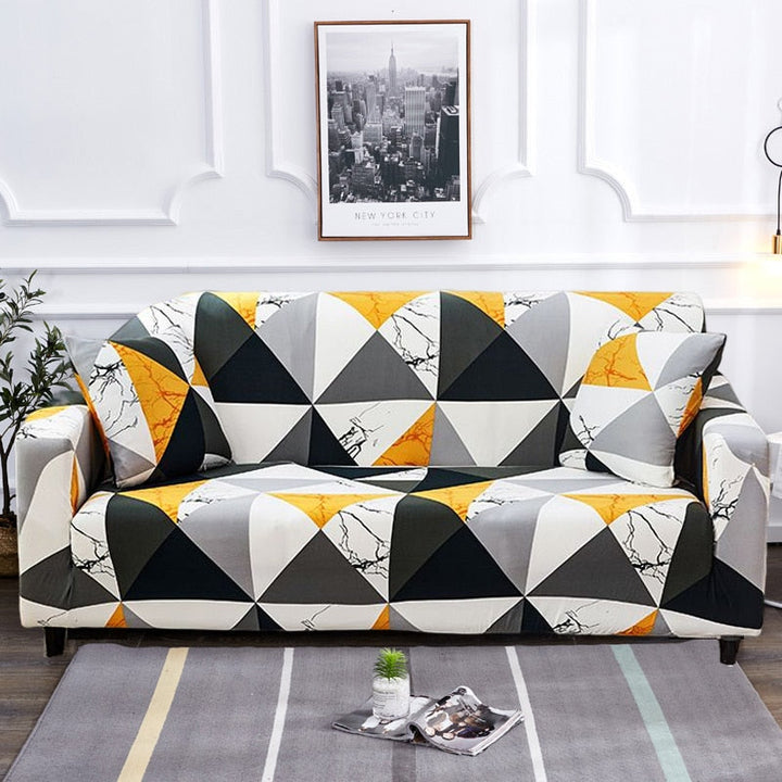 Modern Non-slip Colorful Elastic Sofa Cover | Bowlift