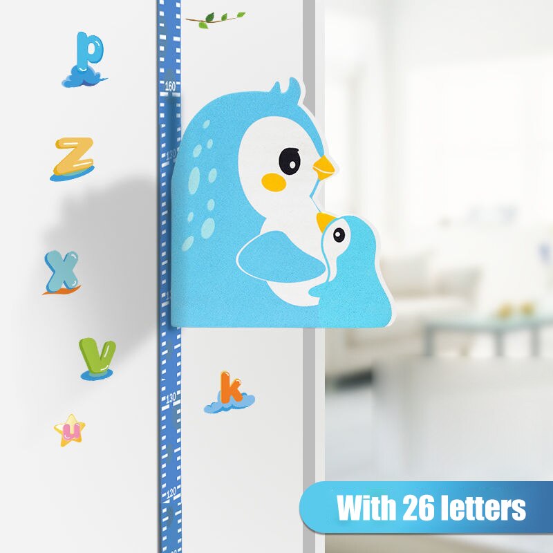 3d Cartoon Kids Height Sticker | Bowlift