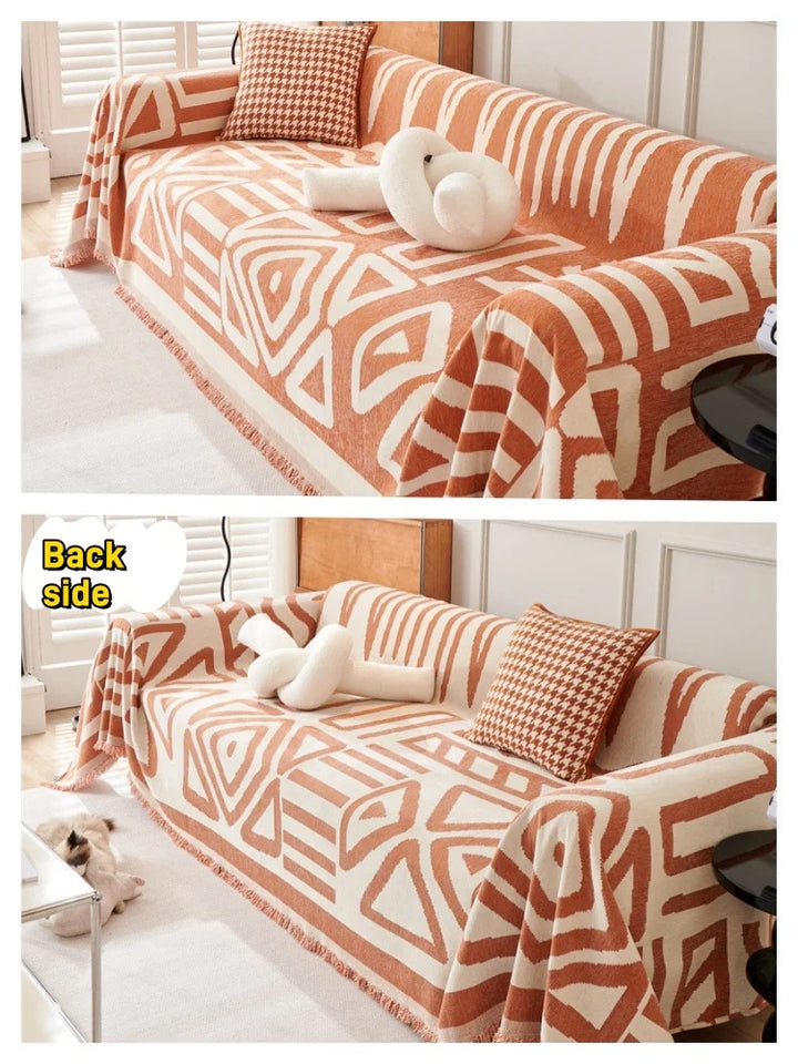 BowLift | Sofa Towel With Tassels