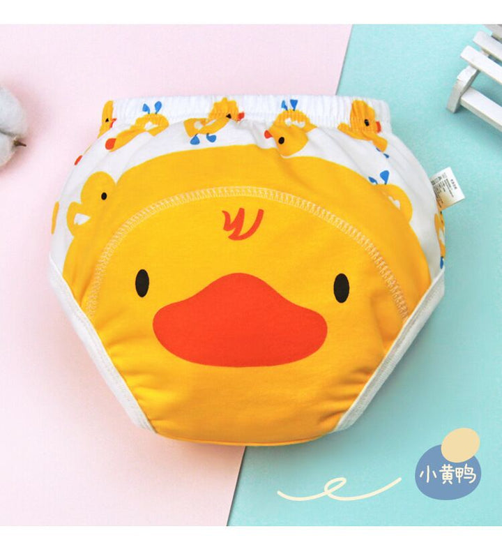 BowLift | 4-Pack Cute Animals Cotton Unisex Kids Underwear Set