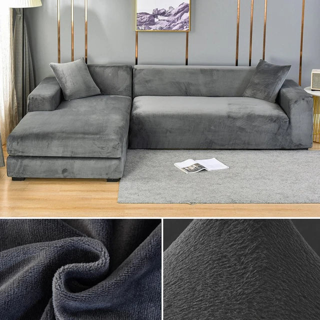 BowLift | SofaGuard™ | Elastic Velvet Sofa Cover that Saves You Money