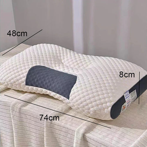 BowLift | Orthopedic neck pillow with reverse traction for a patient, 48 x 74 cm