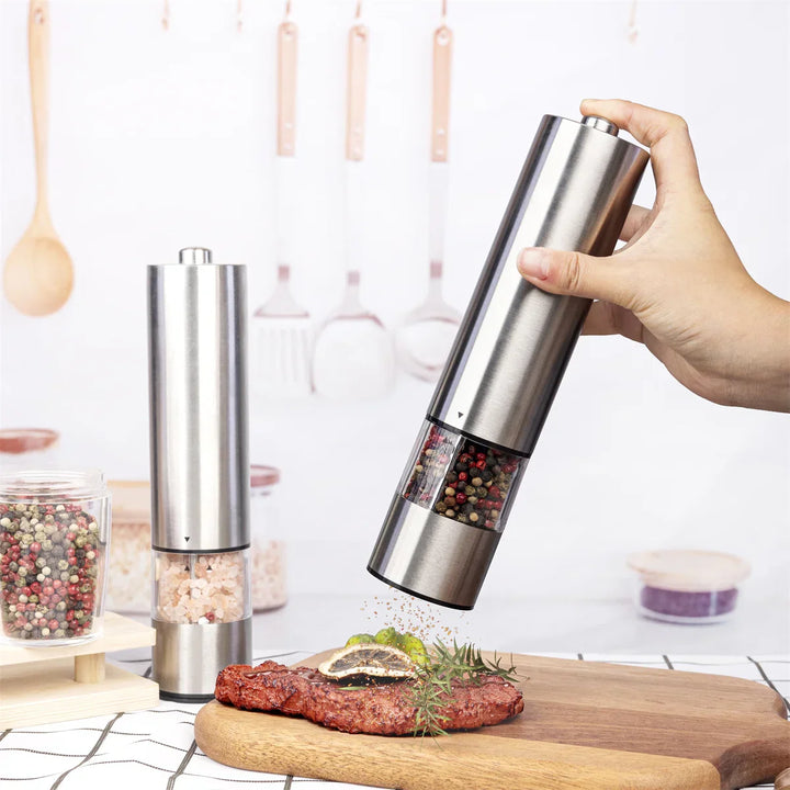 BowLift | Elegant Grinder Set with Lighting and Stylish Design