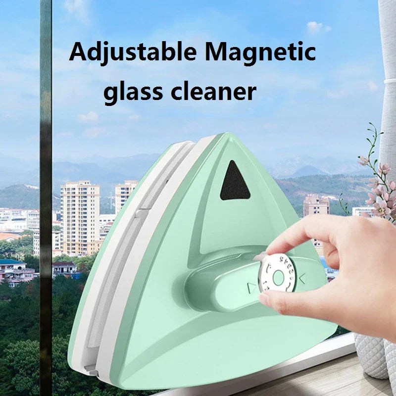 Magnetic DouBowlifte-Sided AdjustaBowlifte Window Cleaner Gadget | Bowlift