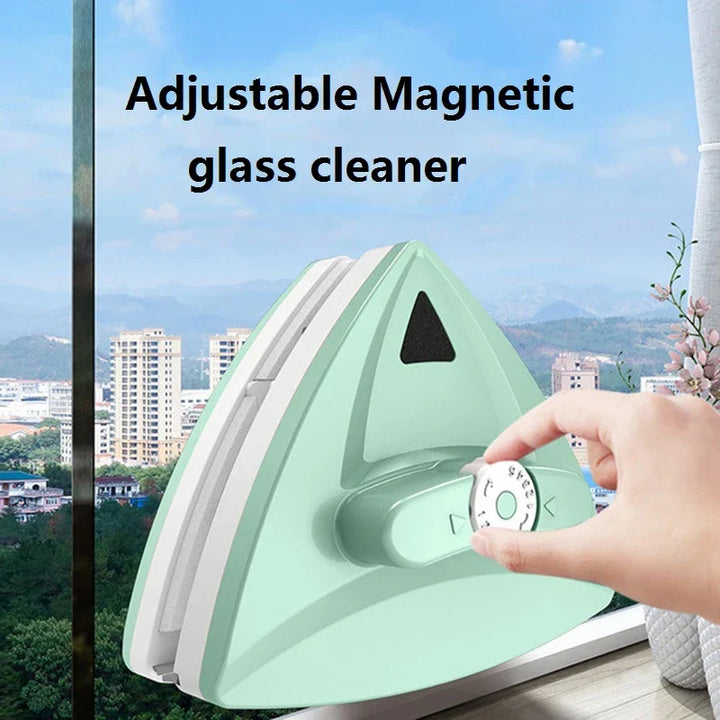 Magnetic DouBowlifte-Sided AdjustaBowlifte Window Cleaner Gadget | Bowlift