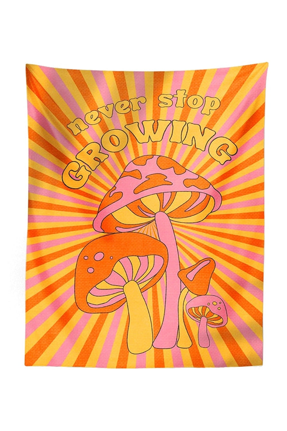 Years inspired mushroom carpet wall hanging | Bowlift