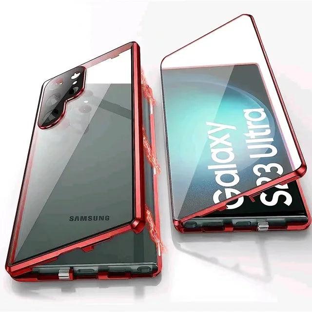 BowLift | Metal Aluminum Alloy 360 Case with Safety Closure for Samsung Galaxy S24-S23 Series