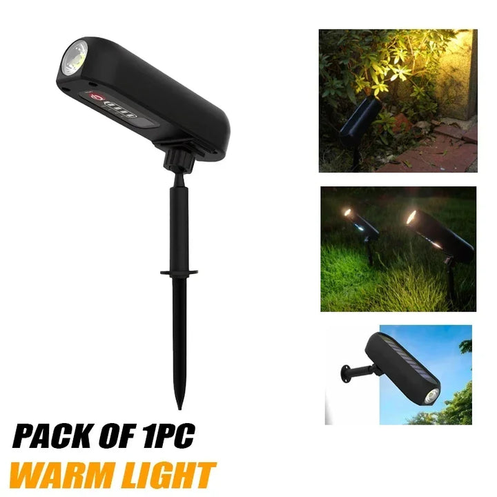 BowLift | LumoGlow | LED Solar Spotlight | 2-in-1 Light Mode | IP65 Waterproof