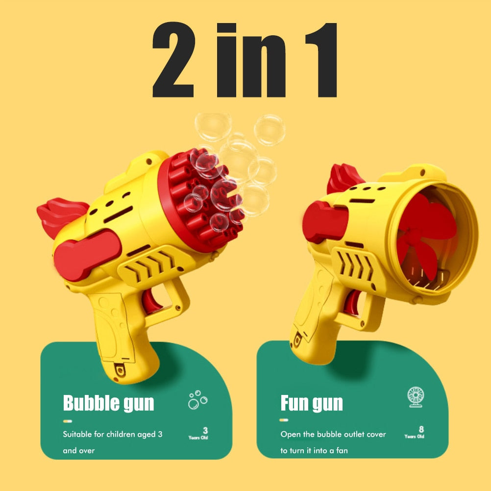 BowLift | LED Light Dreamy Bubble Maker Gun